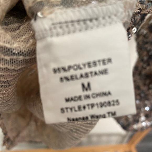 NWT! Sequin Crop Top - Picture 4 of 5